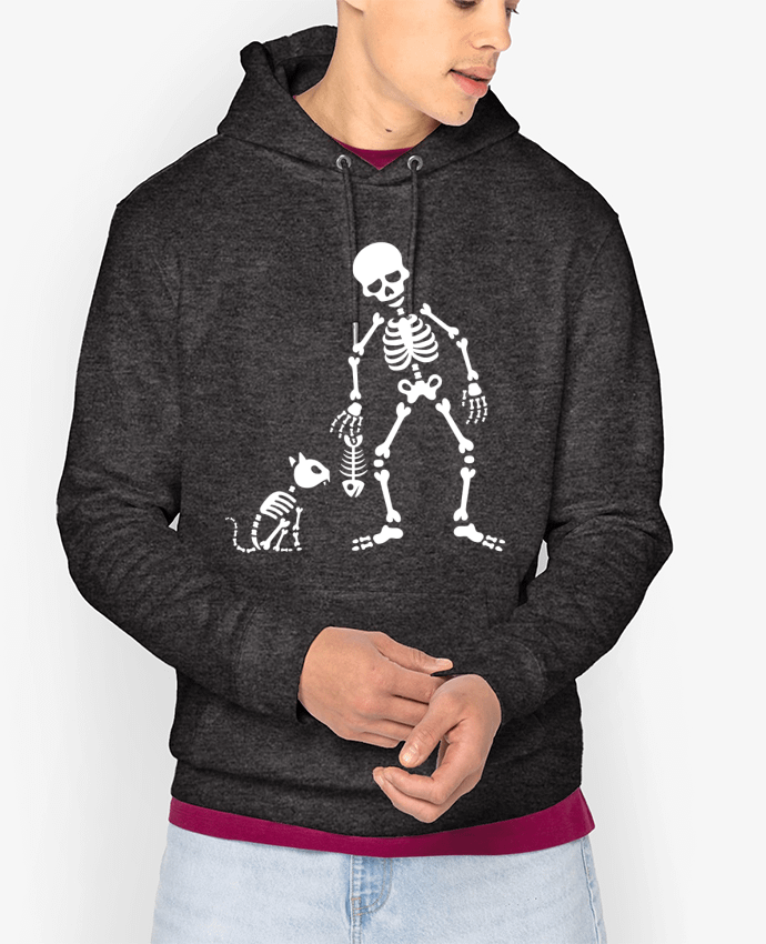 Hoodie Cats like fish Par LaundryFactory