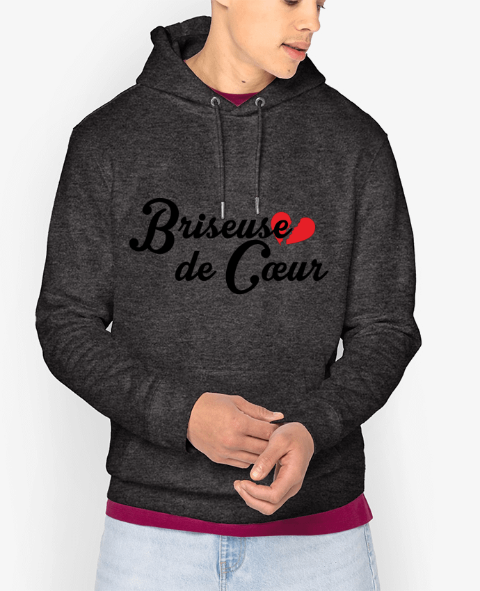 Hoodie Briseuse de cœur Par tunetoo