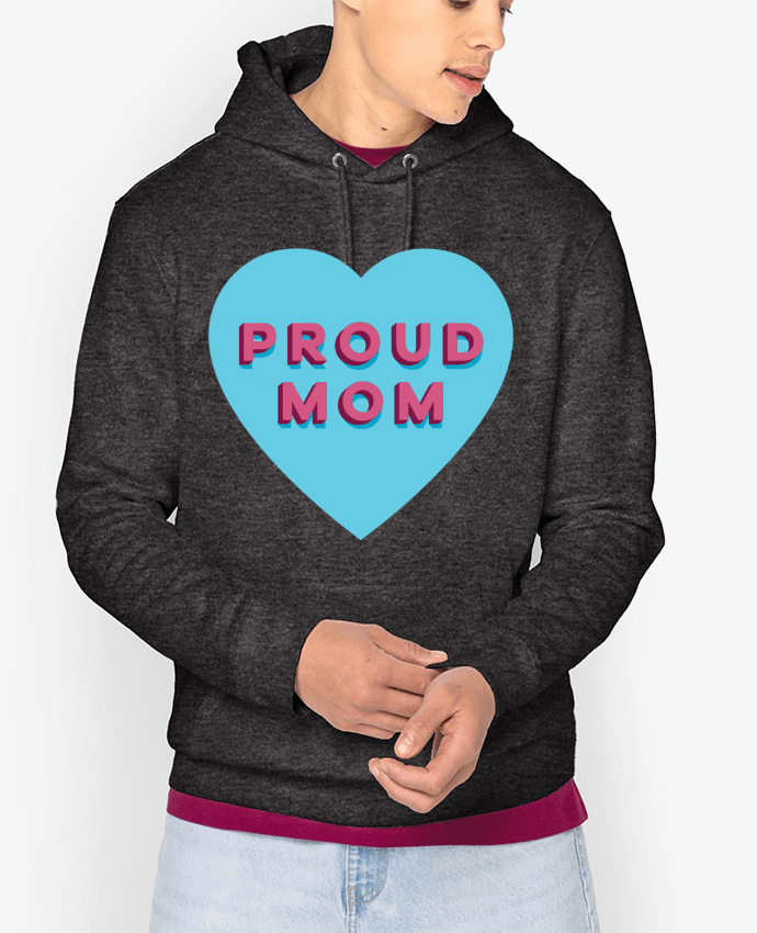 Hoodie Proud Mom Par tunetoo