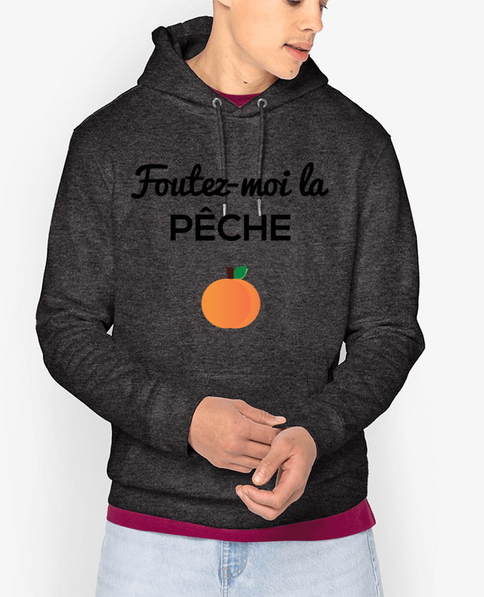Hoodie Foutez-moi la pêche Par tunetoo