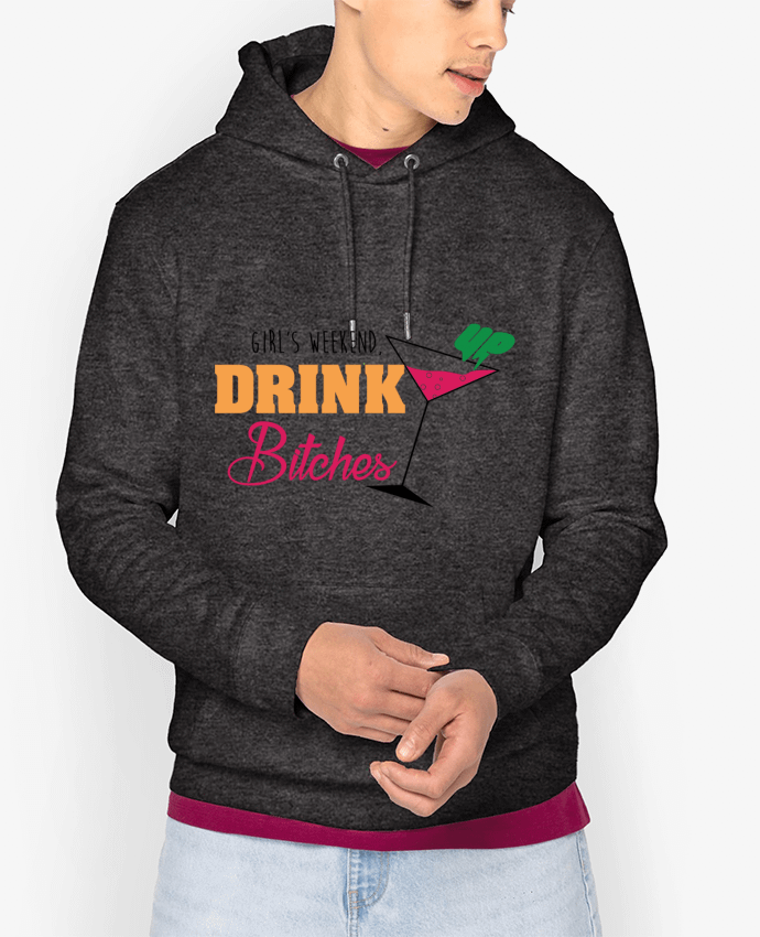 Hoodie Girl's weekend, drink up bitches Par tunetoo