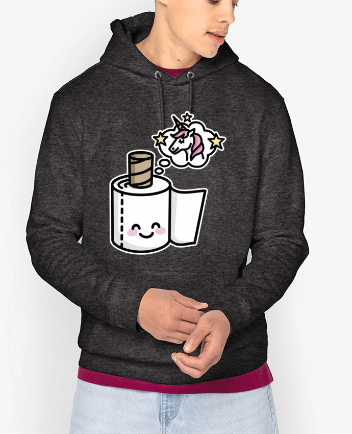 Hoodie BEAUTIFUL UNICORN TOILET PAPER Par LaundryFactory