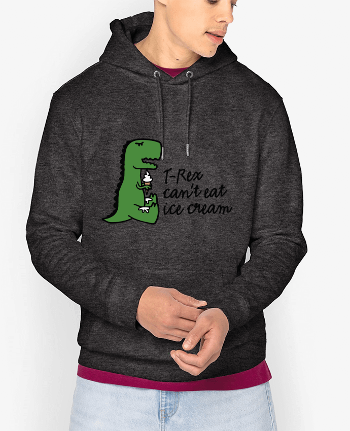 Hoodie TREX CANT EAT ICE Par LaundryFactory
