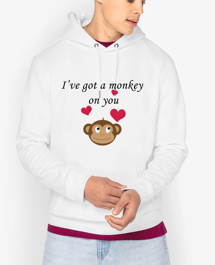 Hoodie I've got a monkey on you Par tunetoo