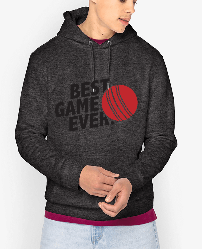 Hoodie BEST GAME EVER Cricket Par tunetoo