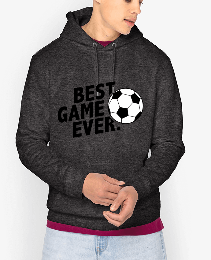 Hoodie BEST GAME EVER Football Par tunetoo