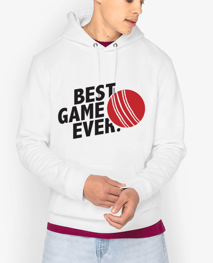 Hoodie BEST GAME EVER Cricket Par tunetoo