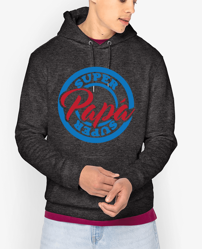 Hoodie Super Papá Par tunetoo