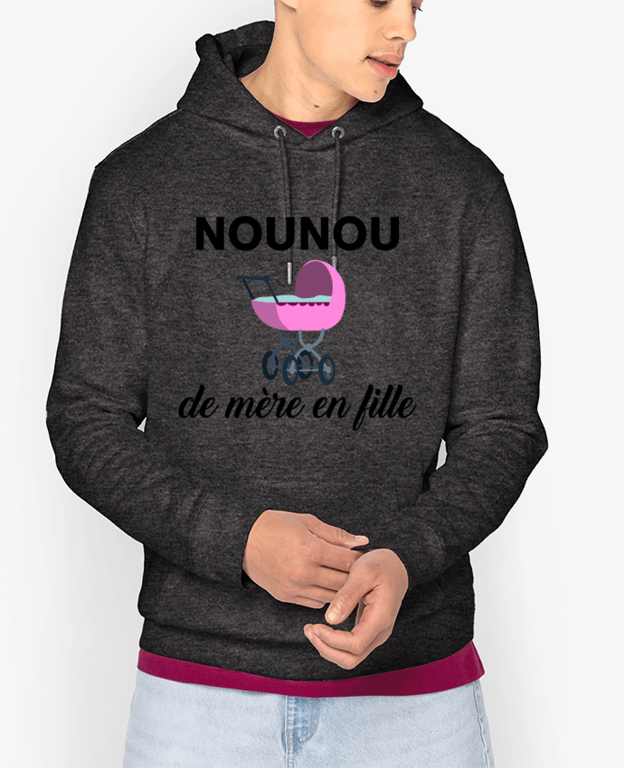 Hoodie Nounou de mère en fille Par tunetoo