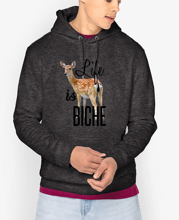 Hoodie Life is a biche Par tunetoo