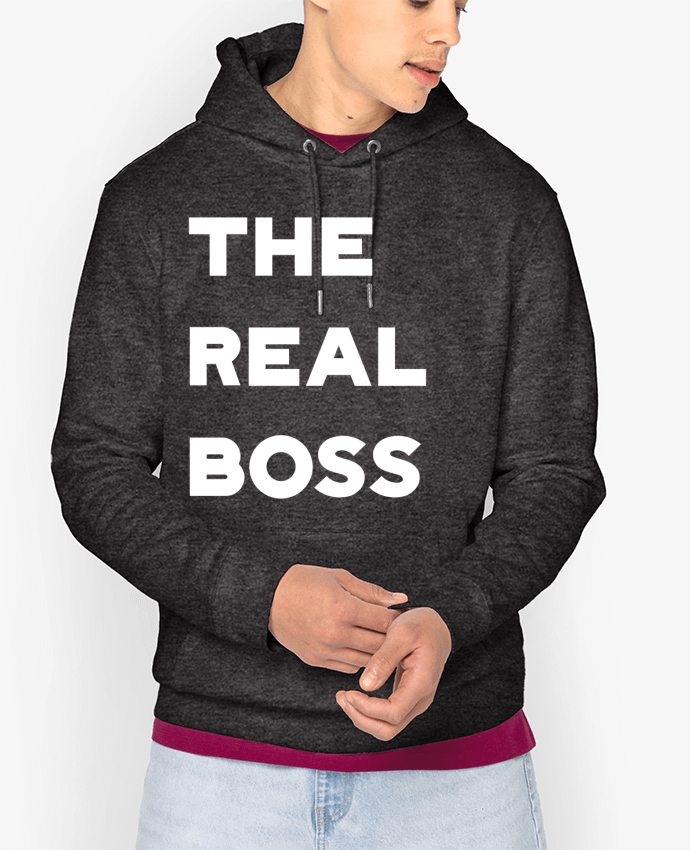 Hoodie The real boss Par Original t-shirt