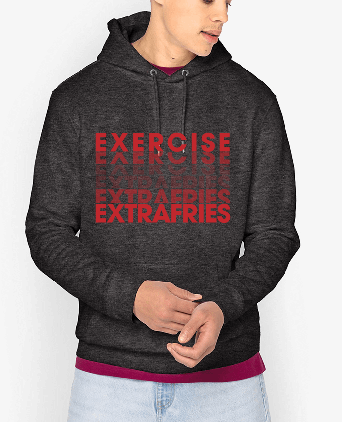Hoodie Extra Fries Cheat Meal Par tunetoo