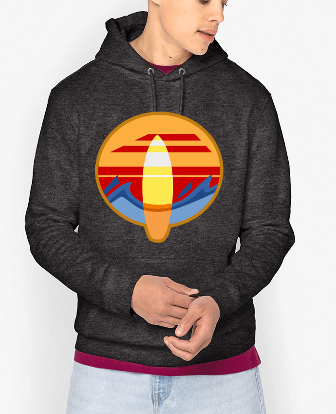 Hoodie Logo Surf Par TOMI AX