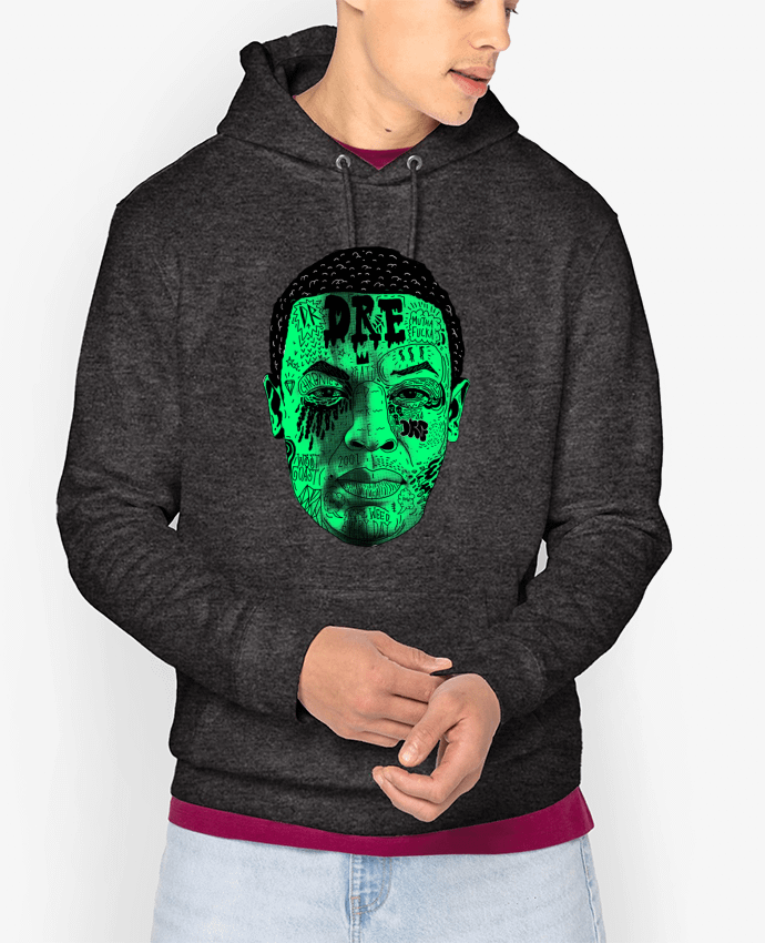 Hoodie Dr.Dre head Par Nick cocozza