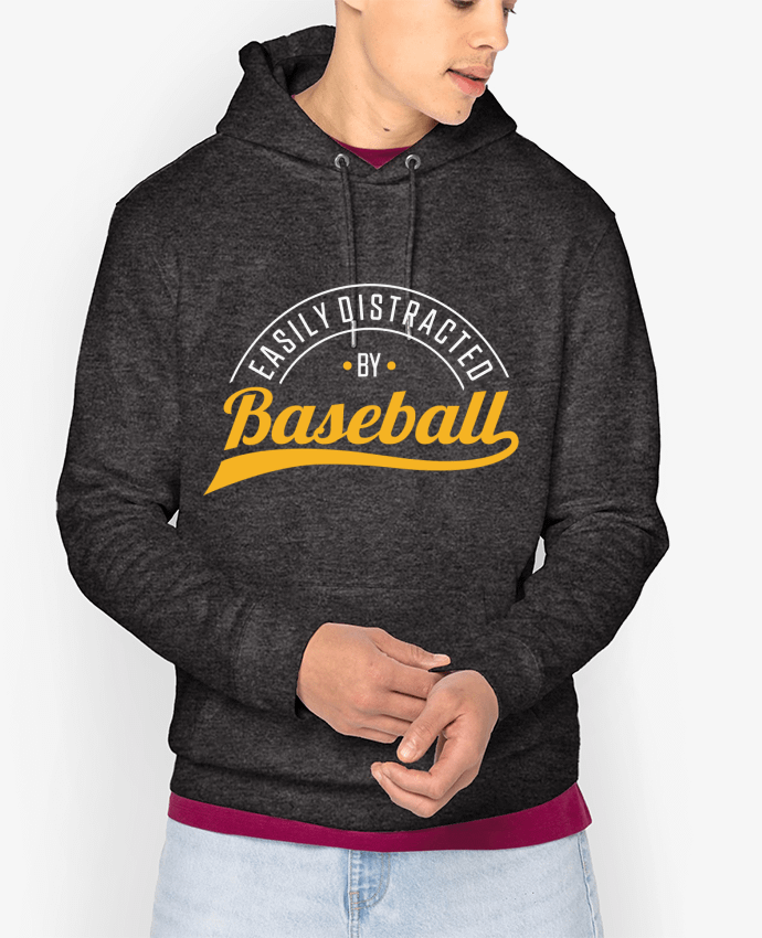 Hoodie Distracted by Baseball Par Original t-shirt