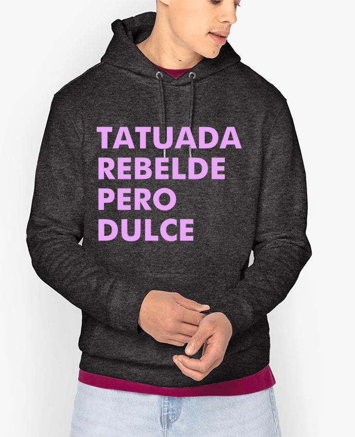 Hoodie Tatuada rebelde pero dulce Par tunetoo