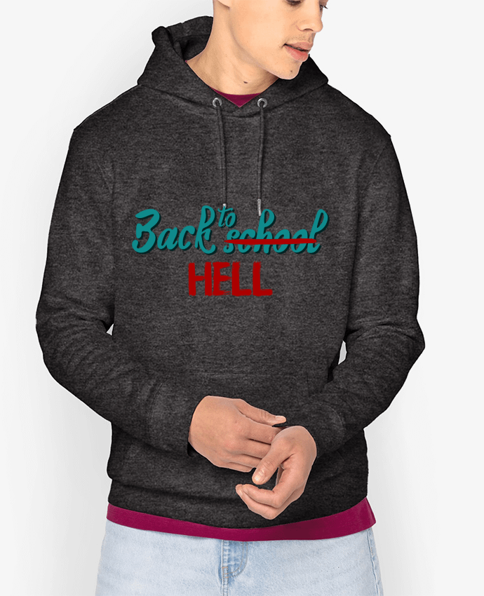 Hoodie Back to hell Par tunetoo