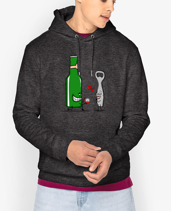 Hoodie BEER ROMANCE Par PTIT MYTHO