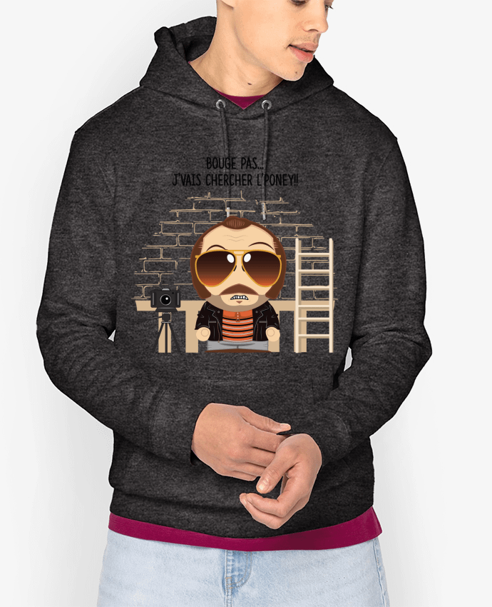 Hoodie Claudy Focan et le Poney Par PTIT MYTHO