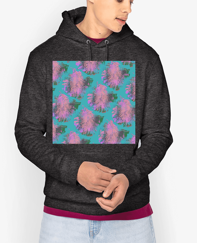 Hoodie Pink Palms Par L'Homme Sandwich