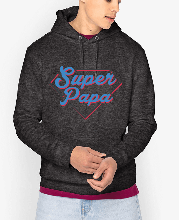 Hoodie Super papa Par tunetoo
