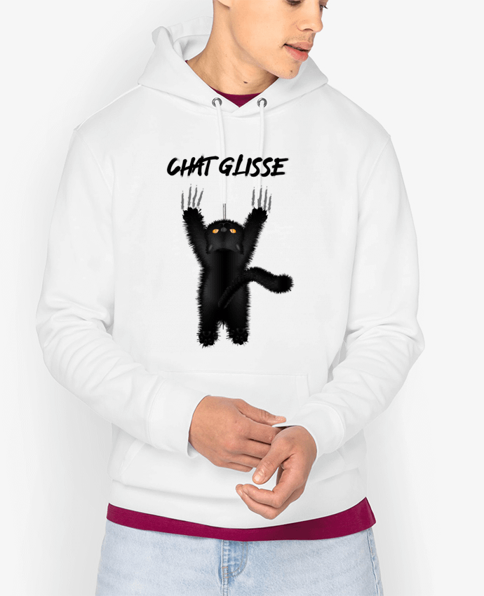 Hoodie Chat Glisse Par Nathéo