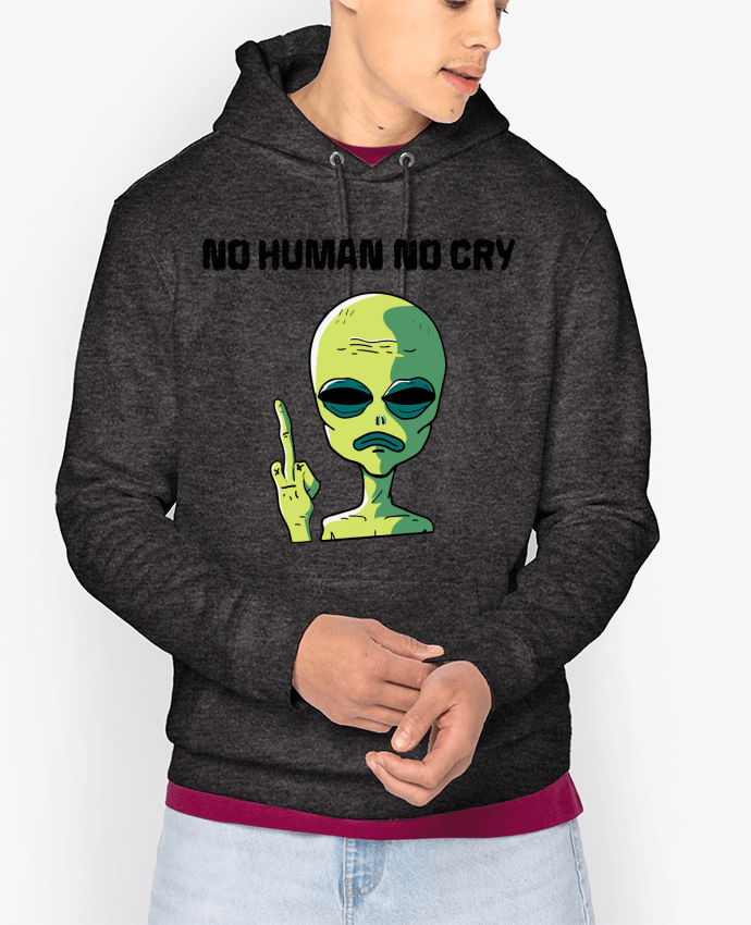Hoodie No human no cry Par jorrie