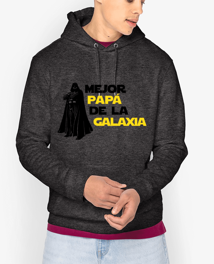Hoodie Mejor papa de la galaxia Par tunetoo