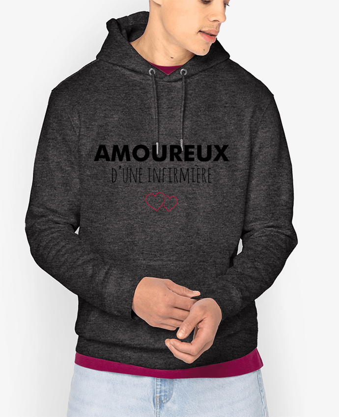 Hoodie Amoureux d'une infirmière Par tunetoo