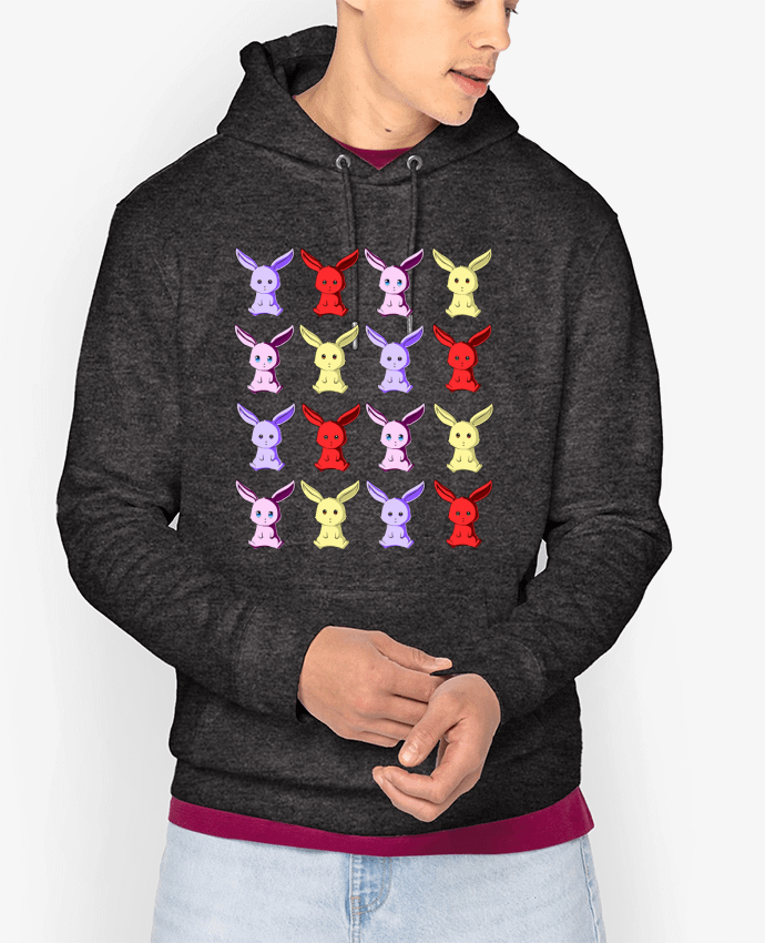 Hoodie Conejitos de Colores Par MaaxLoL