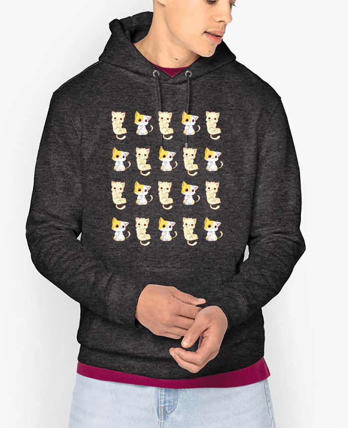 Hoodie Gatos Cuki Kawaii Miniaturas Par MaaxLoL