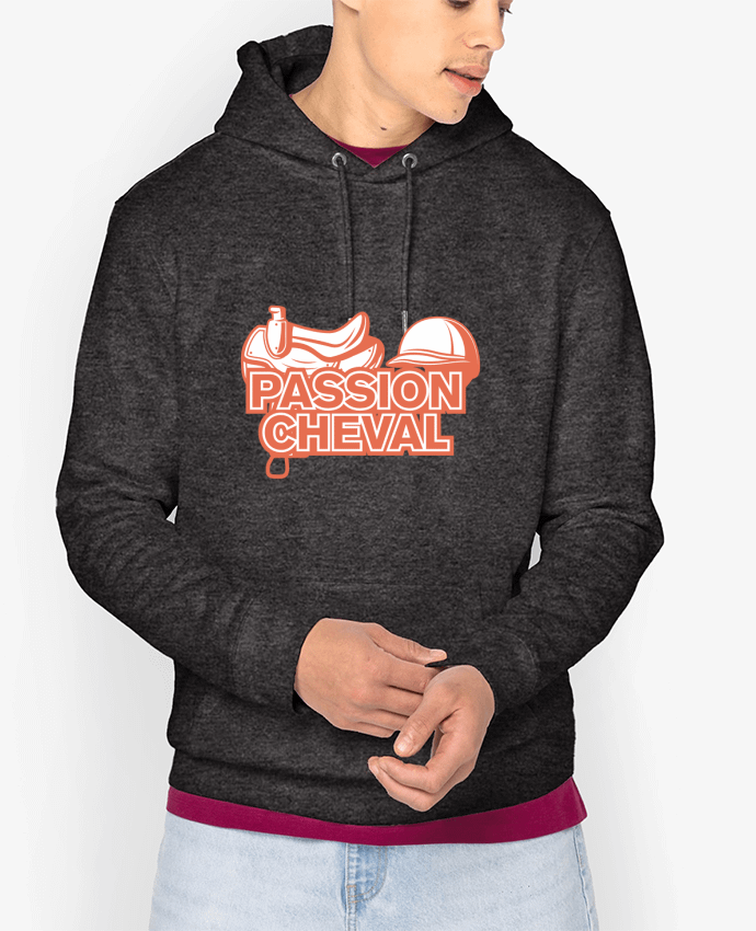 Hoodie Passion cheval Par tunetoo