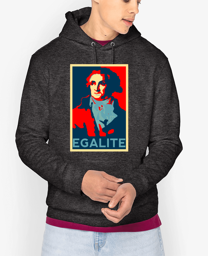 Hoodie Condorcet - égalité Par Hémipléjik