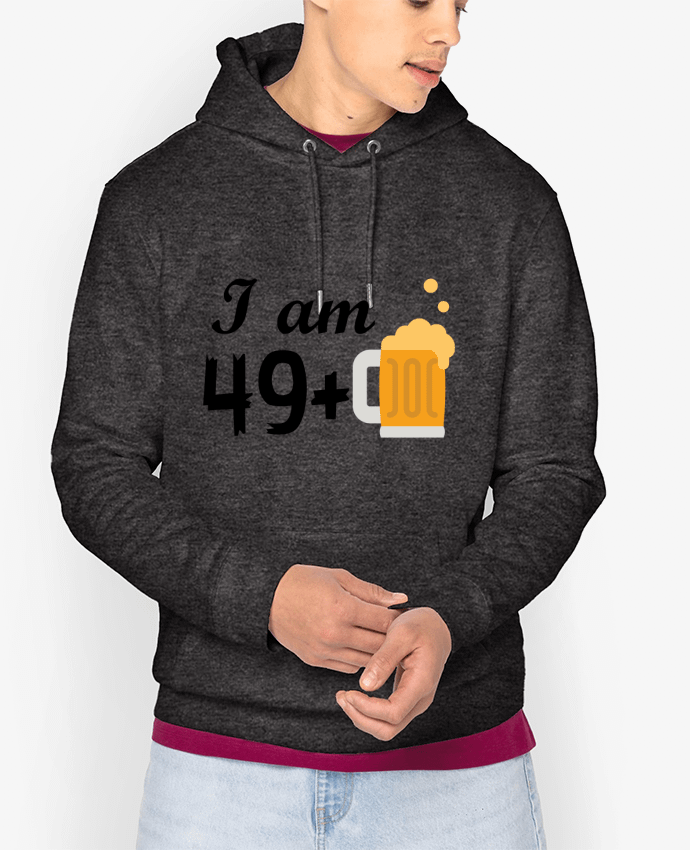 Hoodie I am 49+ Par tunetoo