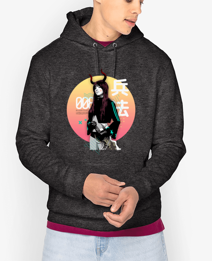 Hoodie Onna Bugeisha 008 Par Pils