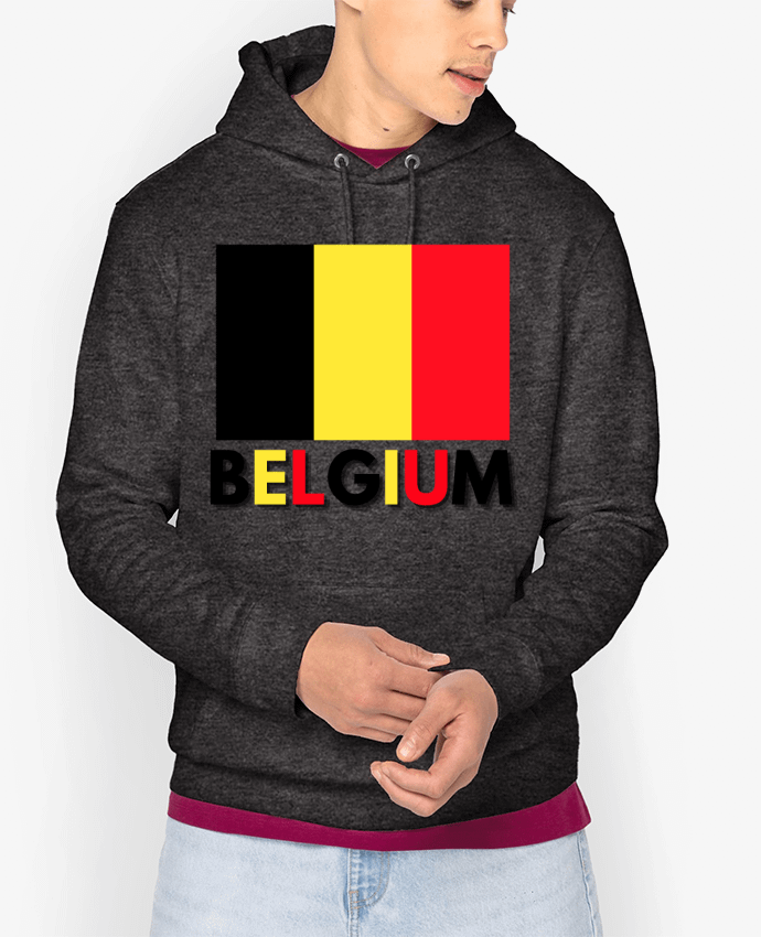Hoodie Drapeau Belgium Par Anastasia