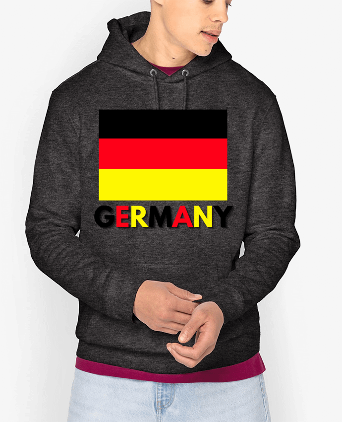Hoodie Drapeau Allemagne Par Anastasia