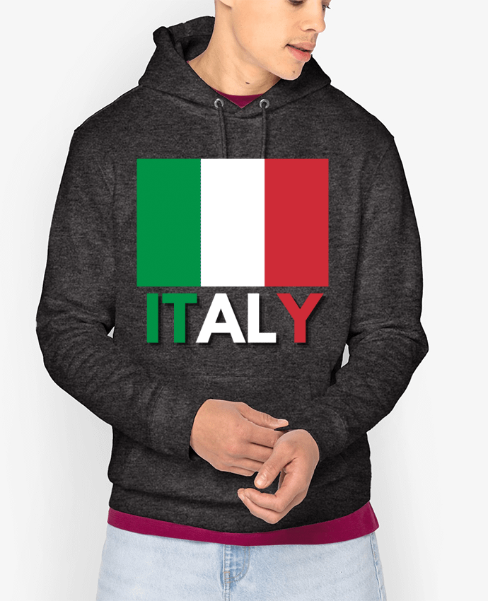 Hoodie Drapeau Italie Par Anastasia