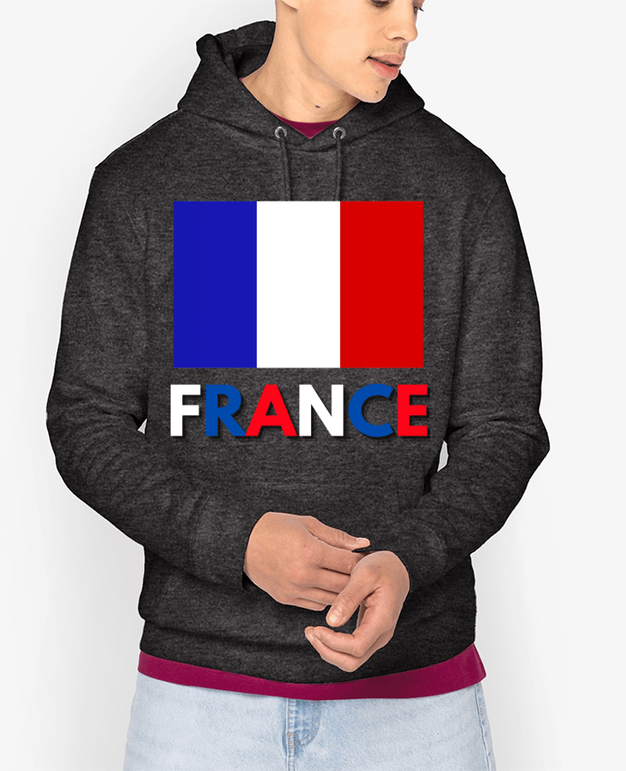 Hoodie Drapeau France Par Anastasia