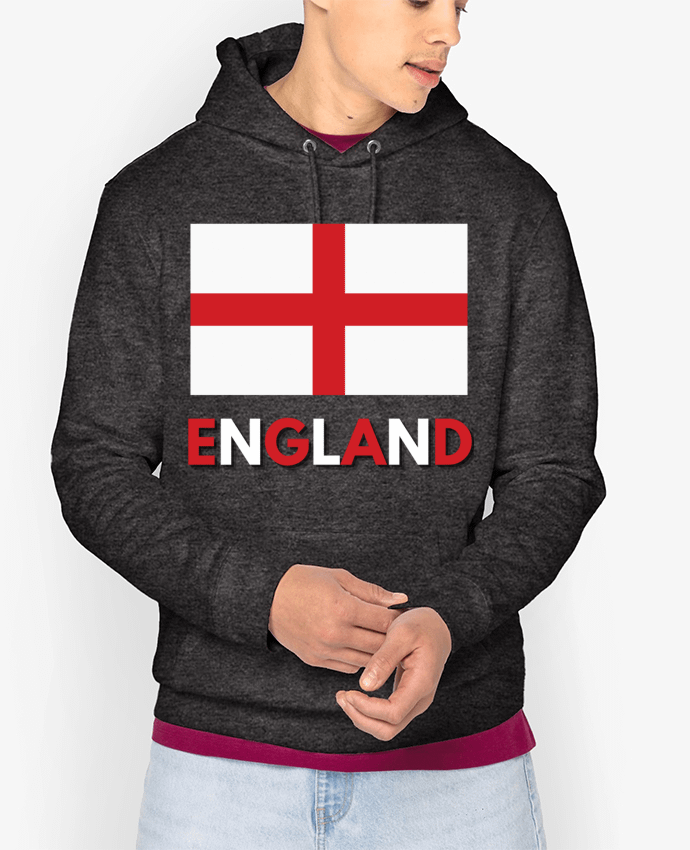 Hoodie Drapeau Angleterre Par Anastasia