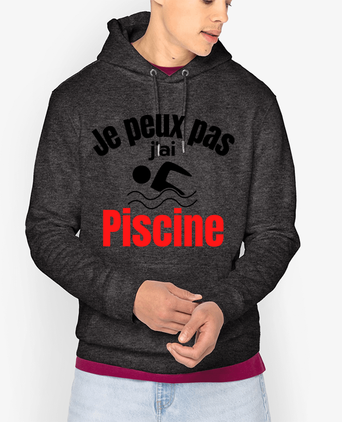Hoodie Je peux pas,j'ai piscine Par Anastasia