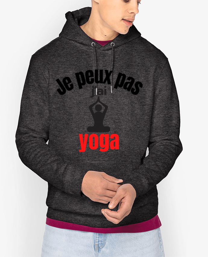 Hoodie Je peux pas,j'ai yoga Par Anastasia