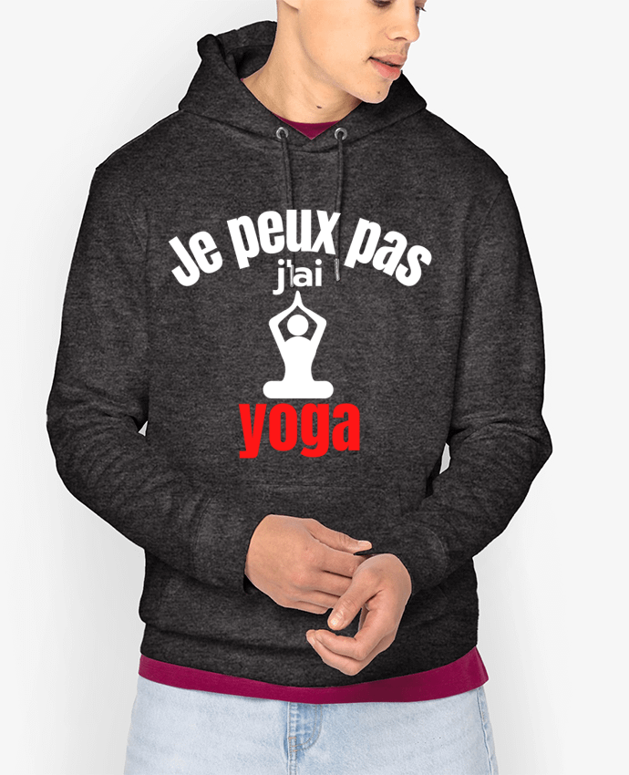 Hoodie Je peux pas,j'ai yoga Par Anastasia