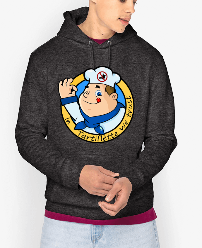 Hoodie Tartiflette Par NoriskNimoDigitalArt