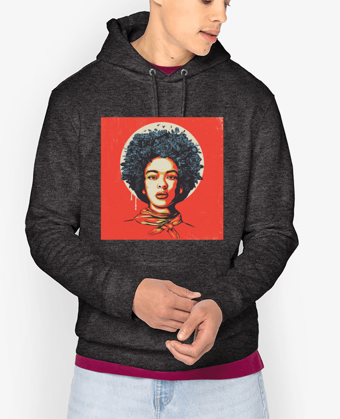 Hoodie Flower Power Par Balàzs Solti