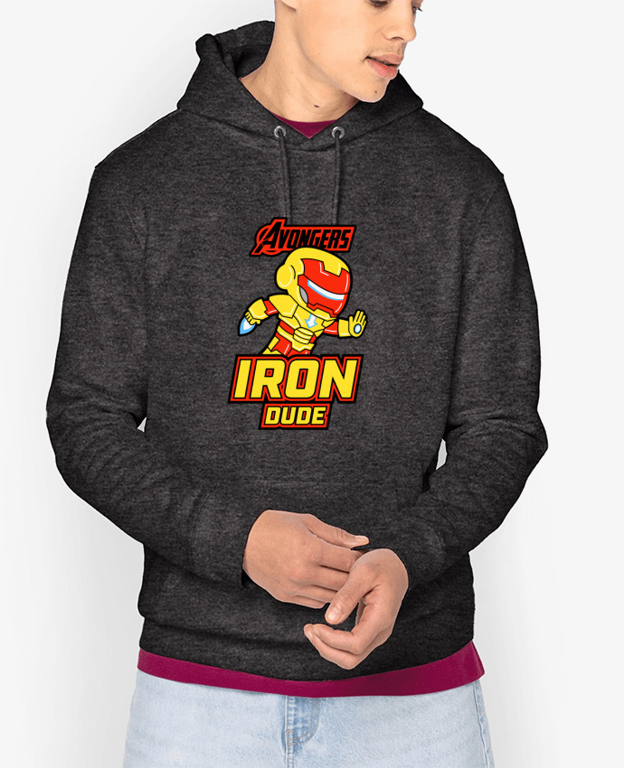 Hoodie Avongers Iron Dude Par Geekshow