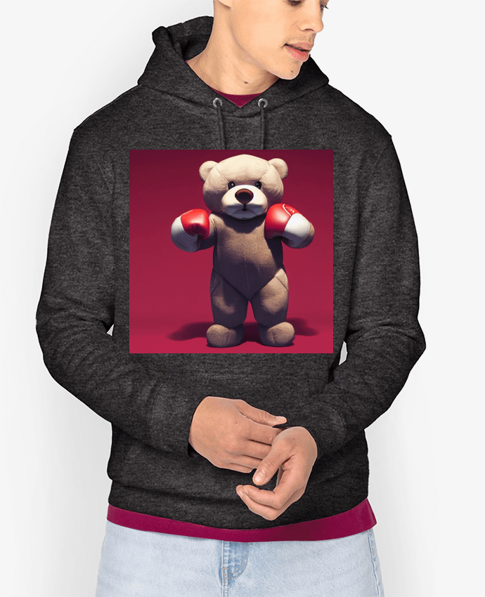 Hoodie Osito boxeo Par a-Creations