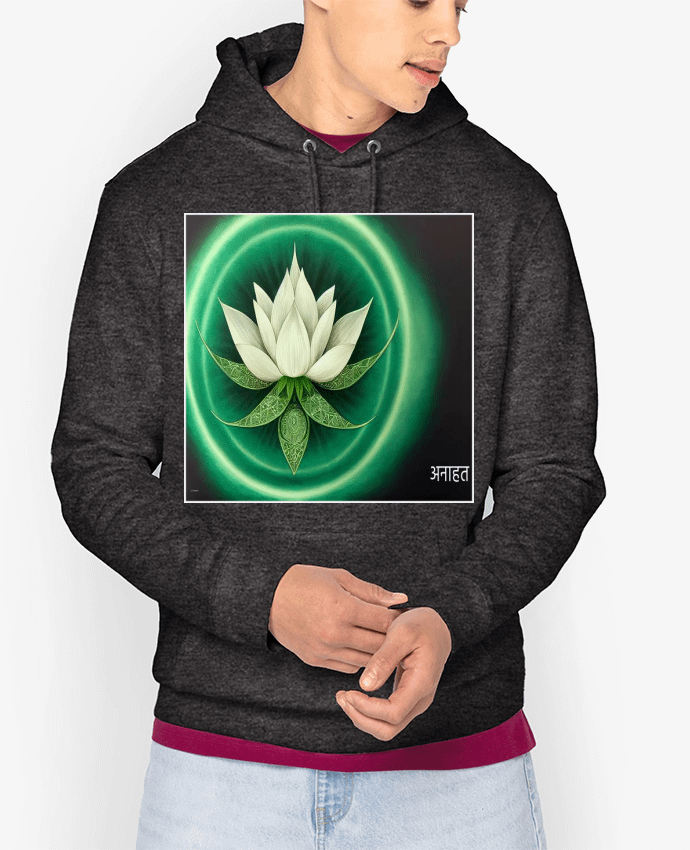Hoodie Chakra Manipura Flor de Loto Par a-Creations
