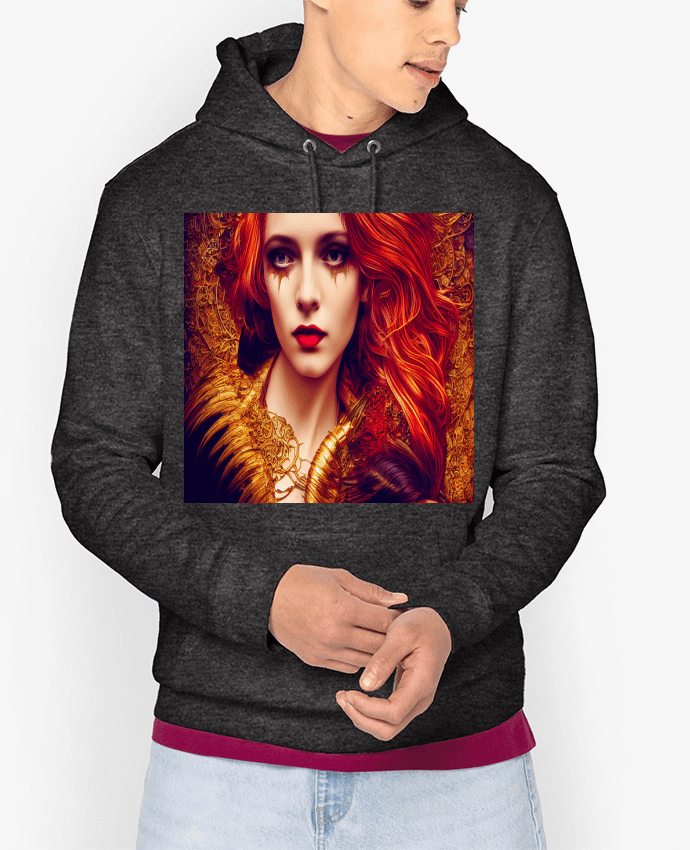 Hoodie Vampira Art-Deco Par a-Creations