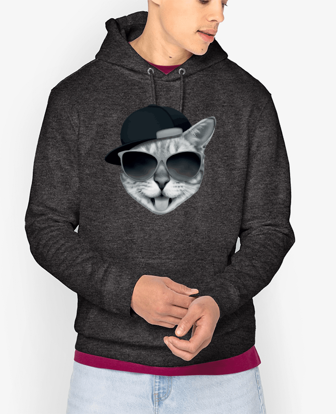 Hoodie Cool Cat Par justsayin